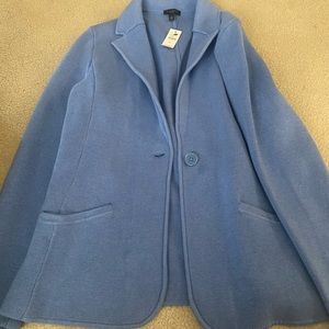 Size Large Petite Blue Jacket with tags